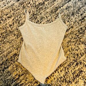 SKIMS Gray Tank Bodysuit / size M